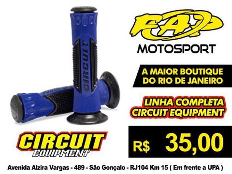 Manopla Circuit Interlagos Bicomp II Azul