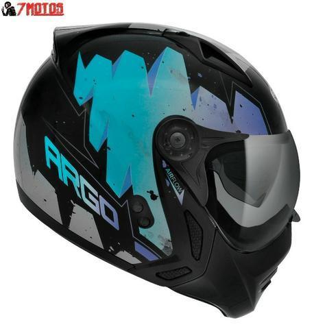 Capacete Peels Mirage Argo Preto/Azul