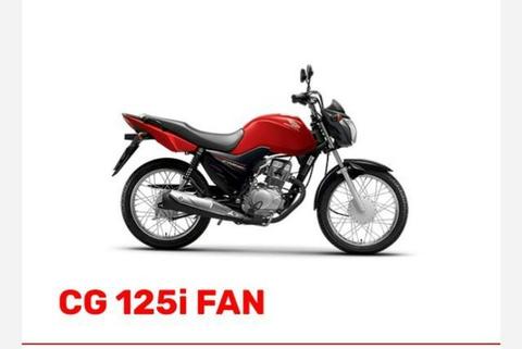 Honda Cg fan125i 0km 6.800 - 2019