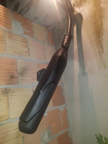 Escapamento titan ou fan