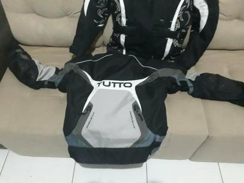 Par de jaqueta Tutto para moto top original