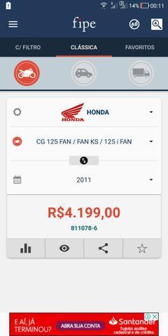 Vendo CG Fan 125 KS - 2011