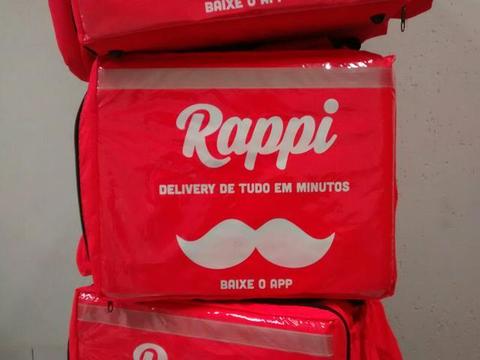 Bag Mochila p Pizza Lanche Marmitex Rappi nova. Passo Cartão Aproveite!!! S Caetano