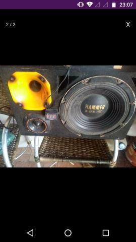 Vendo caixa trio acompanha módulo