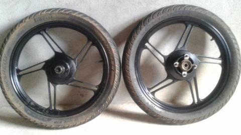 Rodas (FAN 125) R$500