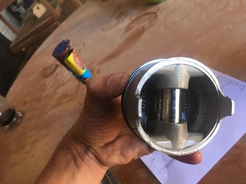 Cilindro e pistão 67 para cg 150