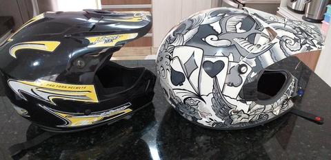 Capacete motocross