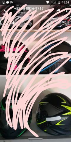 Capacete tamanho 58 zerado!