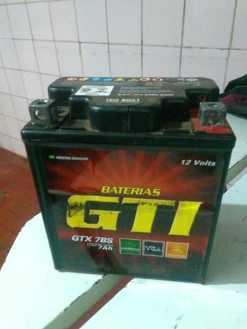 Bateria para moto GTI usada 7 ampers