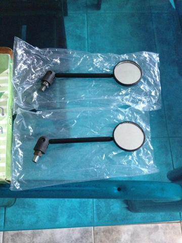 Par de mini retrovisores articulados