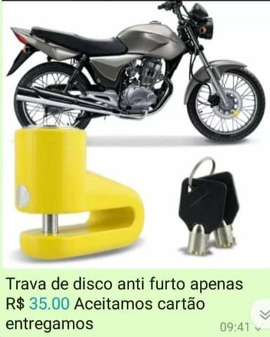 Trava anti furto Para disco de Moto