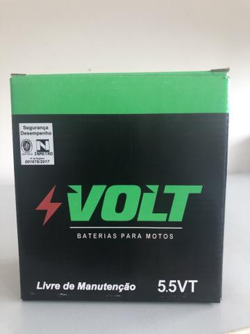 Bateria moto 5,5AH NOVA NF 6 meses de garantia