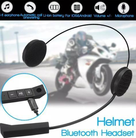 Fone de ouvido para capacete bluetooth