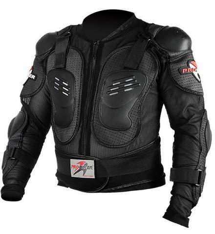 Jaqueta de motocicleta Armadura Motocicleta Motocross Corrida proteção mais brindes