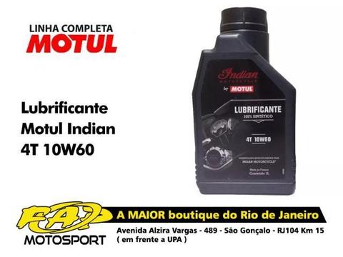 Lubrificante Moto Motul Indian 4T 10W60