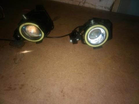 Faróis de neblina pra moto