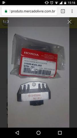 Regulador Retificador De Voltagem Titan 160 Fan 160 Original