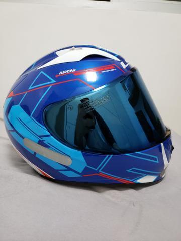 Capacete LS2 Arrow Evo R Tecno (tri composto , fibra de carbono) de barbada!
