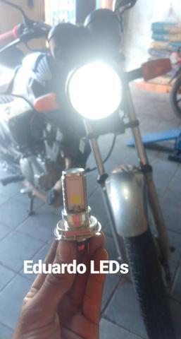 Super led para motos h4 ( instalação grátis