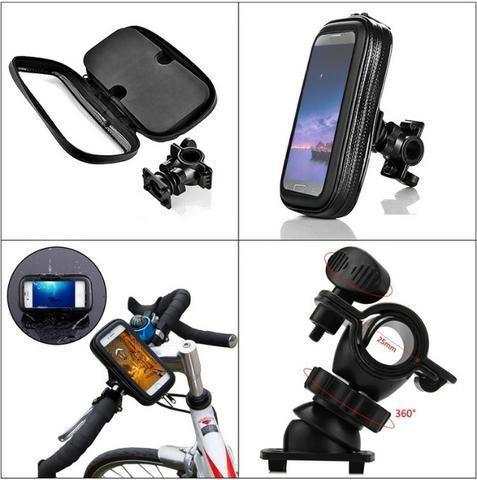 Suporte Capa Celular Prova D'águaMoto Bike Bicicleta Gps