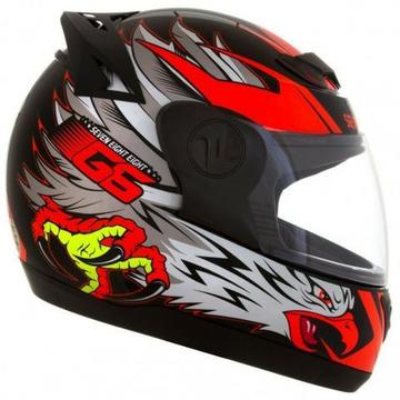 Capacete Moto Fechado Protork Integral Evolution G6 Eagle