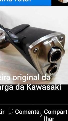 Ponteira da descarga da Kawasaki Z800