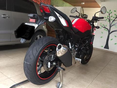 Suzuki SV650 2018 vermelha 9000km - 2018