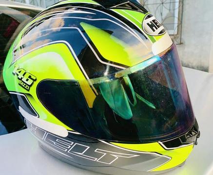 Capacete Helt New Race Com Duas Viseiras