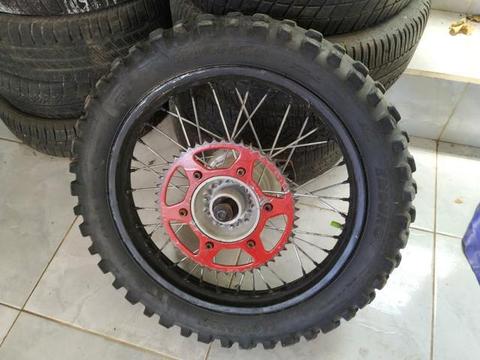 Roda traseira original completa CRF 230