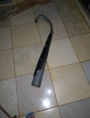 Escapamento original fan mix pego estralado na troca