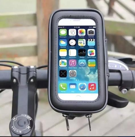 Suporte Prova D Agua Celular Bike Bicicleta Moto Gps