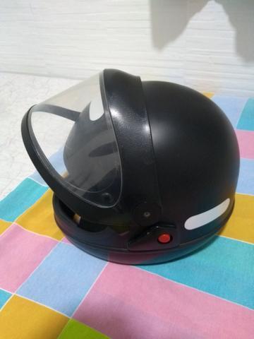 Capacete San Marino, Preto Fosco, TAMANHO 56