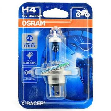 Lâmpada Osram X-racer H4 12v 35/35w Super Branca Moto Farol