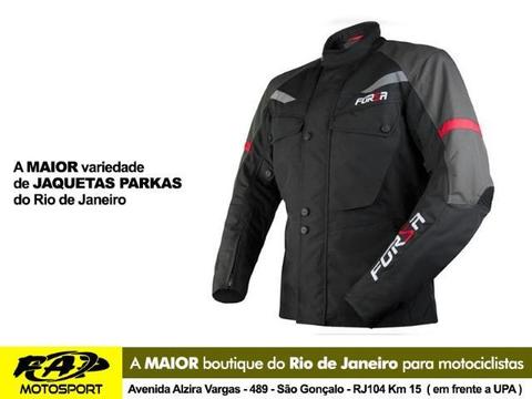 Jaqueta Moto Forza Adventure BL Dgray Red