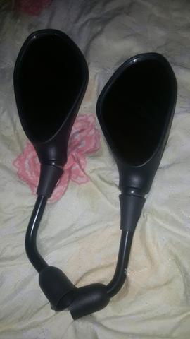 Capacete e retrovisores F800