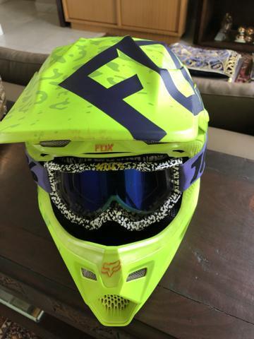 Equipamento de motocross