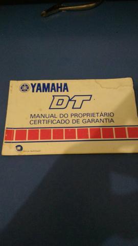Manual Yamaha DT 180