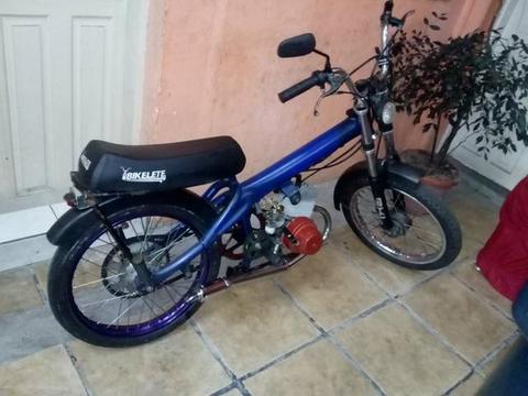 Bikelete 75cc, pegar e andar, virabrequim redondo e motor novíssimo - 2011