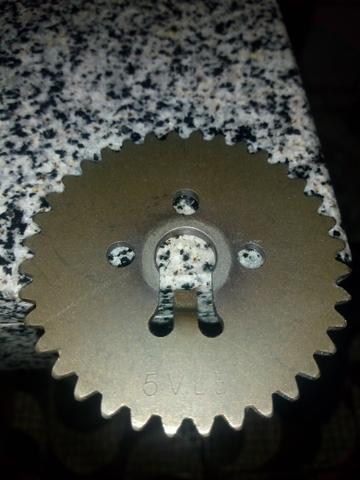 Engrenagem do comando Yamaha factor