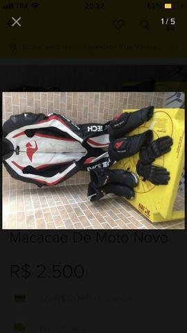 Macacão de moto