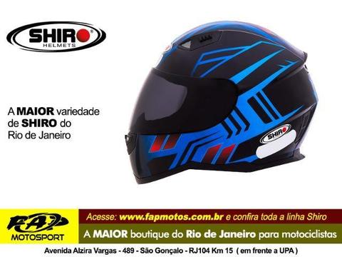 Shiro SH-881 Fechado Capacete Moto