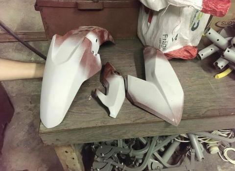 Carenagem da Fan 160 - 2017