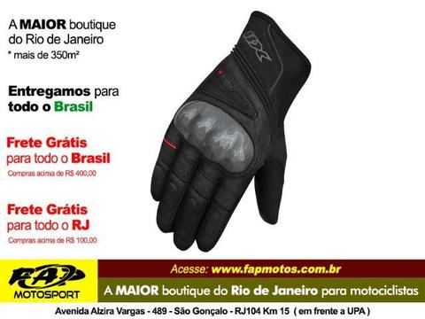 Luva Moto X11 Tatic X C/ Proteção Motoqueiro Bike Ciclista