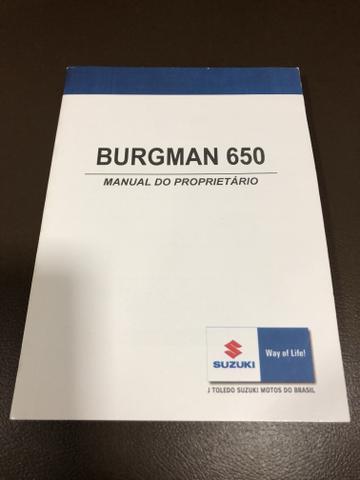 Manual Burgman 650