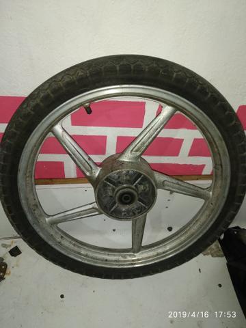 Vendo rodas da zig 50, dianteiro e traseiro,usado em ótimo estado, aceito oferta