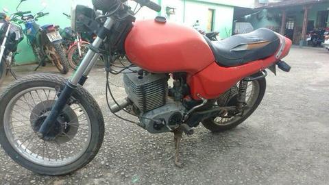 Moto antiga MZ 250 - 1986