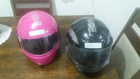 2 capacete $ 70 reais