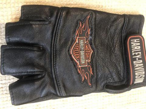 Luva feminina de couro original Harley Davidson