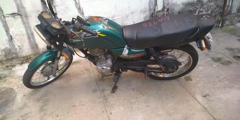 Vendo moto cg 99 de leilão com todas as notas para legalizar - 1999