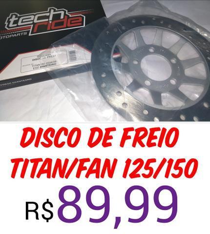 Disco de freio Titan-fan-sport-start 125/150/160